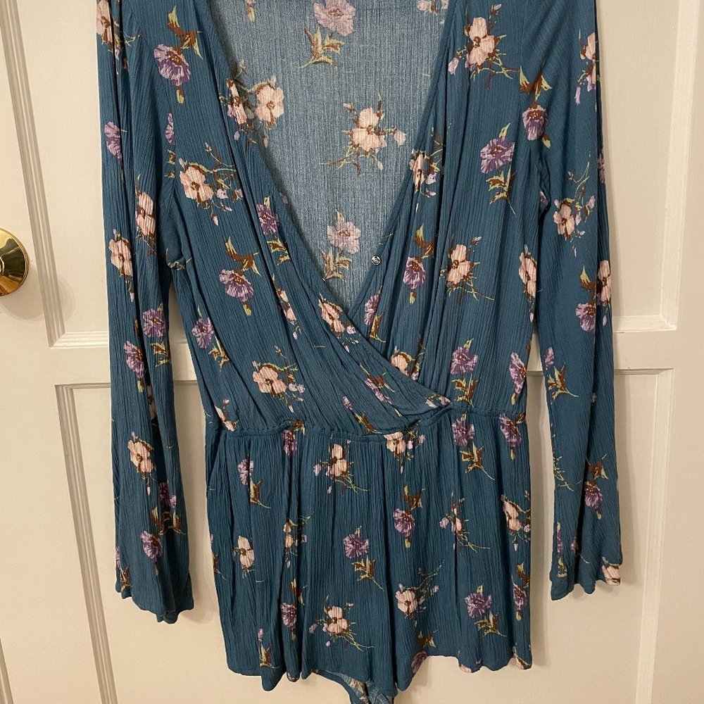 Tilly's blue romper